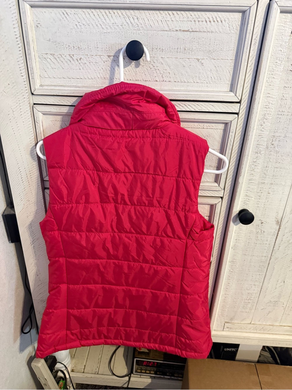 Arizona Jean Company Quilted Puffer Vest in Bright Pink
